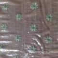 Small Chrysanthemum Sequin Fabric EMB Fabric